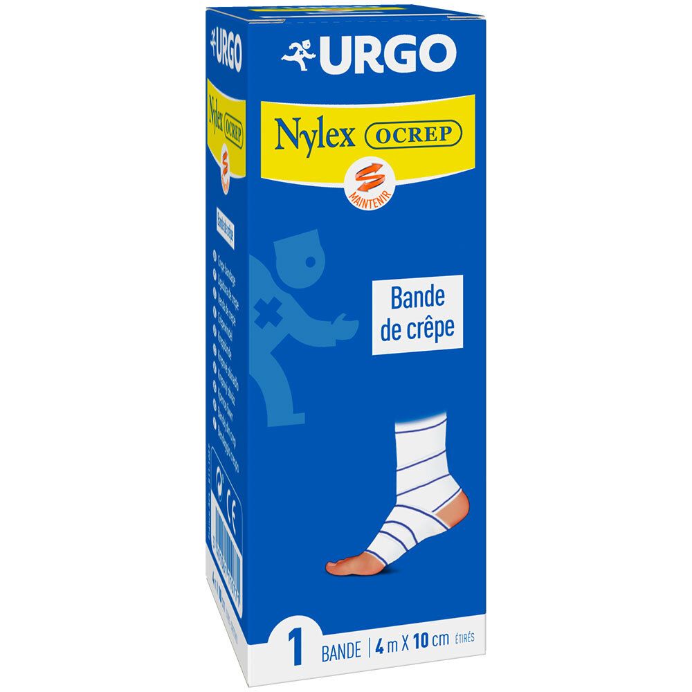 URGO Nylexocrep bande crêpe 4 m x 10 cm (1 pièce)