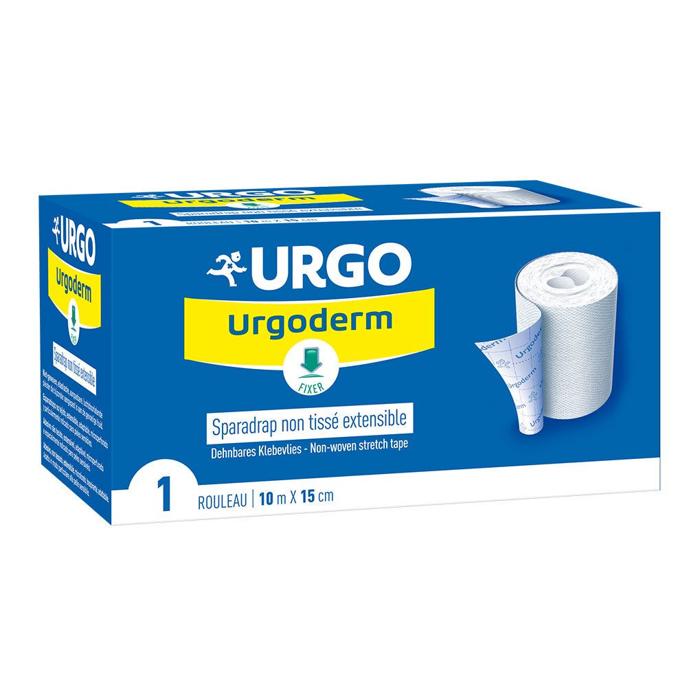 URGODERM Sparadrap non tissé 10m X 15cm