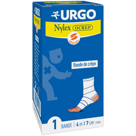 URGO Nylexocrep Bande crêpe (4 m x 7 cm)