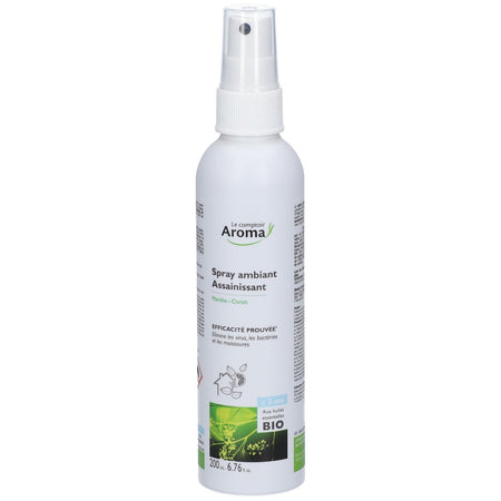 Le Comptoir Aroma Spray Ambiant Assainissant Menthe - Citron (200 ml)