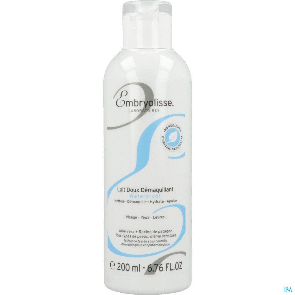 Embryolisse Lait Doux Démaquillant Waterproof (200 ml)