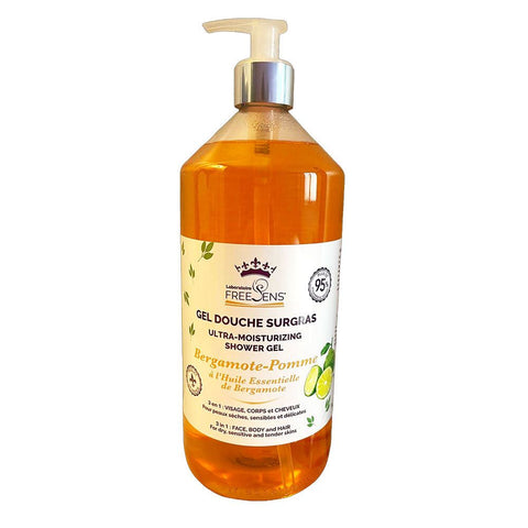 Freesens Duschgel Überschmälzt Bergamotte-Apfel (1000 ml)