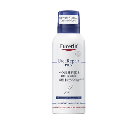 Eucerin UreaRepair Plus Foot Mousse 10% Urea Dry Skin (150 ml)