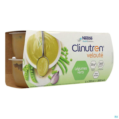 NESTLE Clinutren Velouté Légumes Verts (4x200 ml)