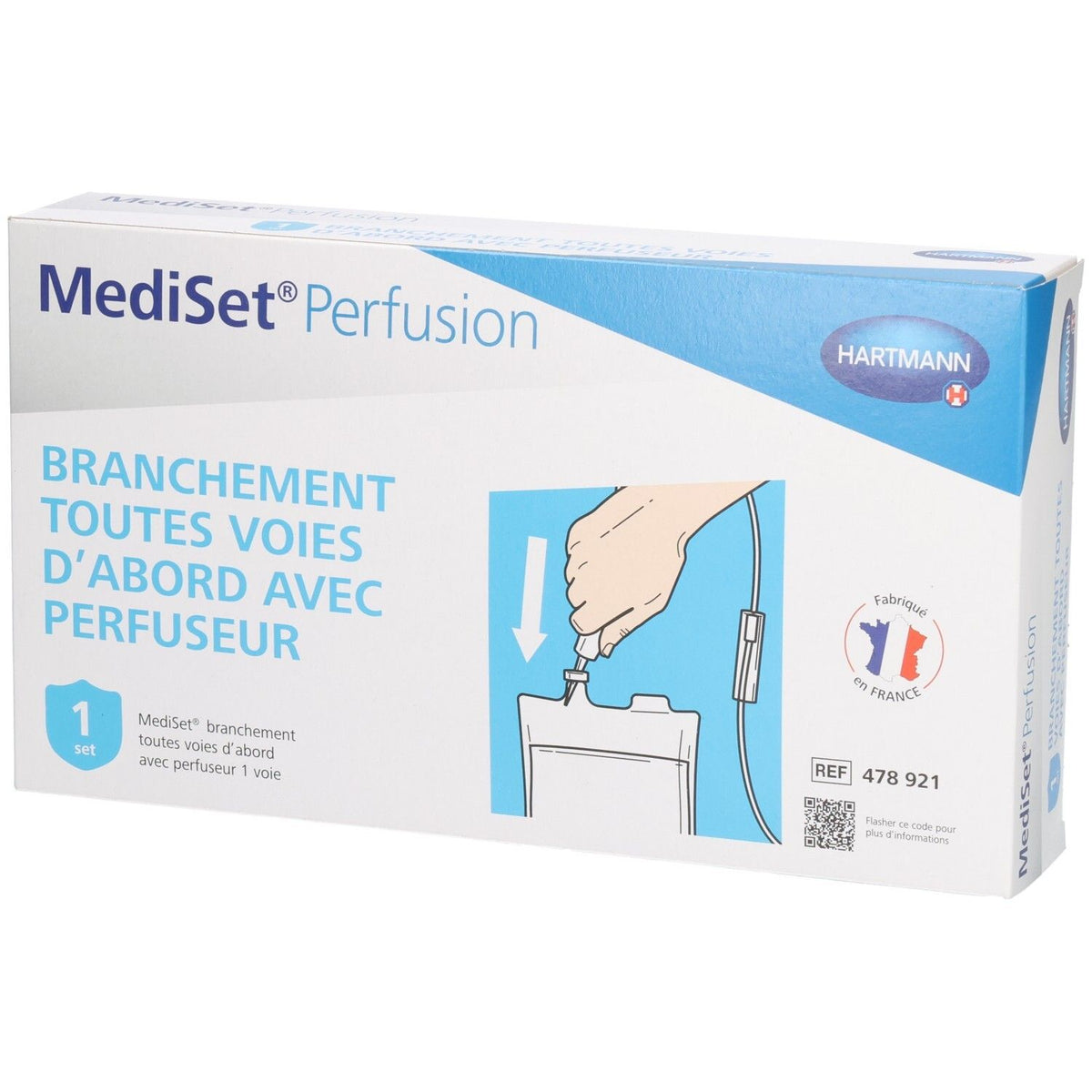 MEDISET Set de perfusion Branchement Toutes Voies d'Abord (1 pièce)