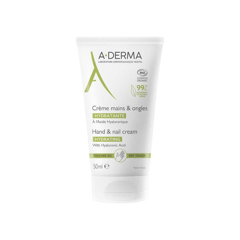 A-DERMA Crème mains et ongles hydratante (50 ml)