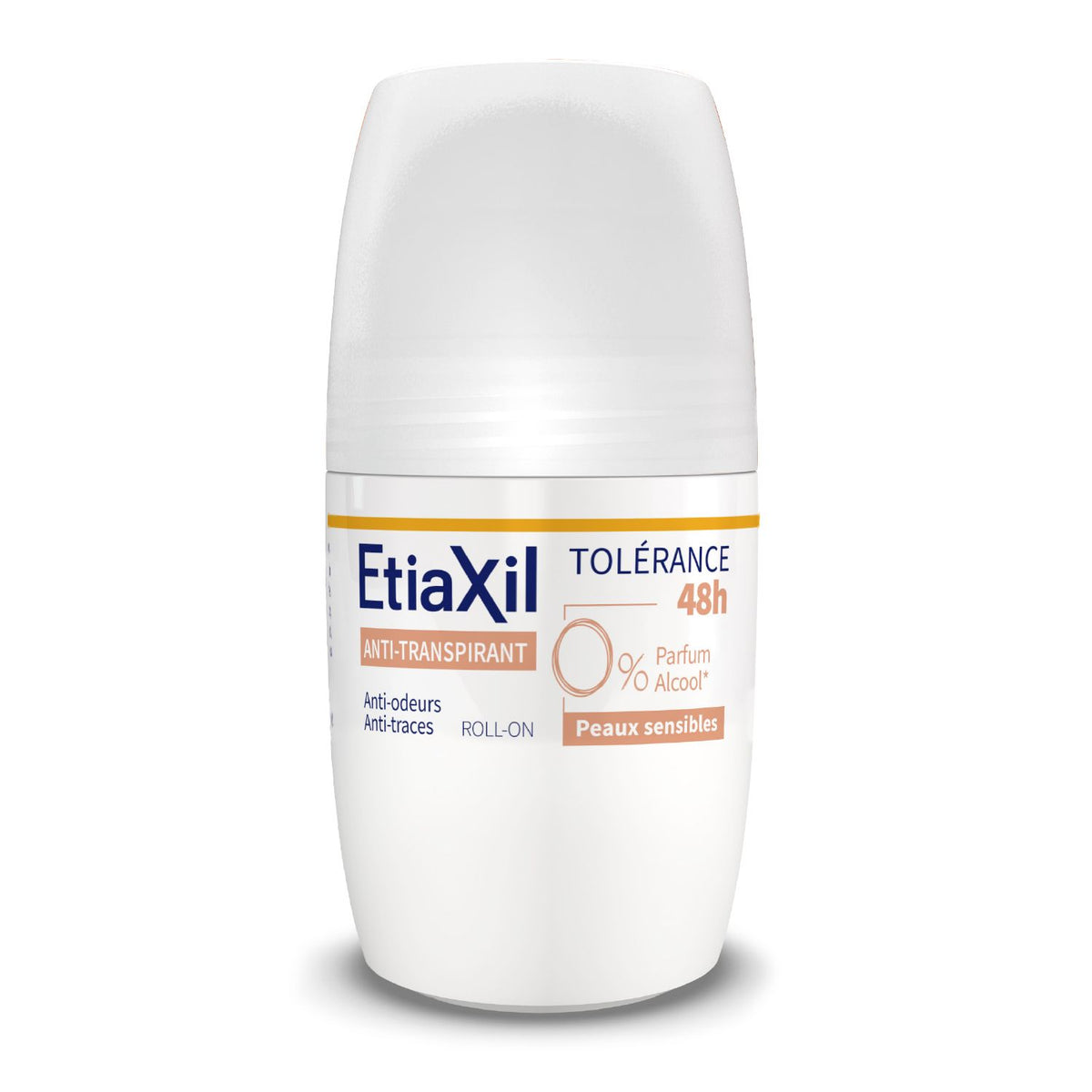 ETIAXIL Anti-Transpirant Tolérance 48h Roll On (50 ml)