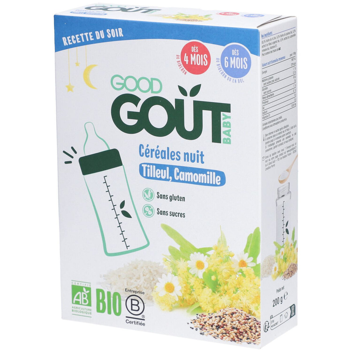Good Goût Céréales Nuit (200 g)