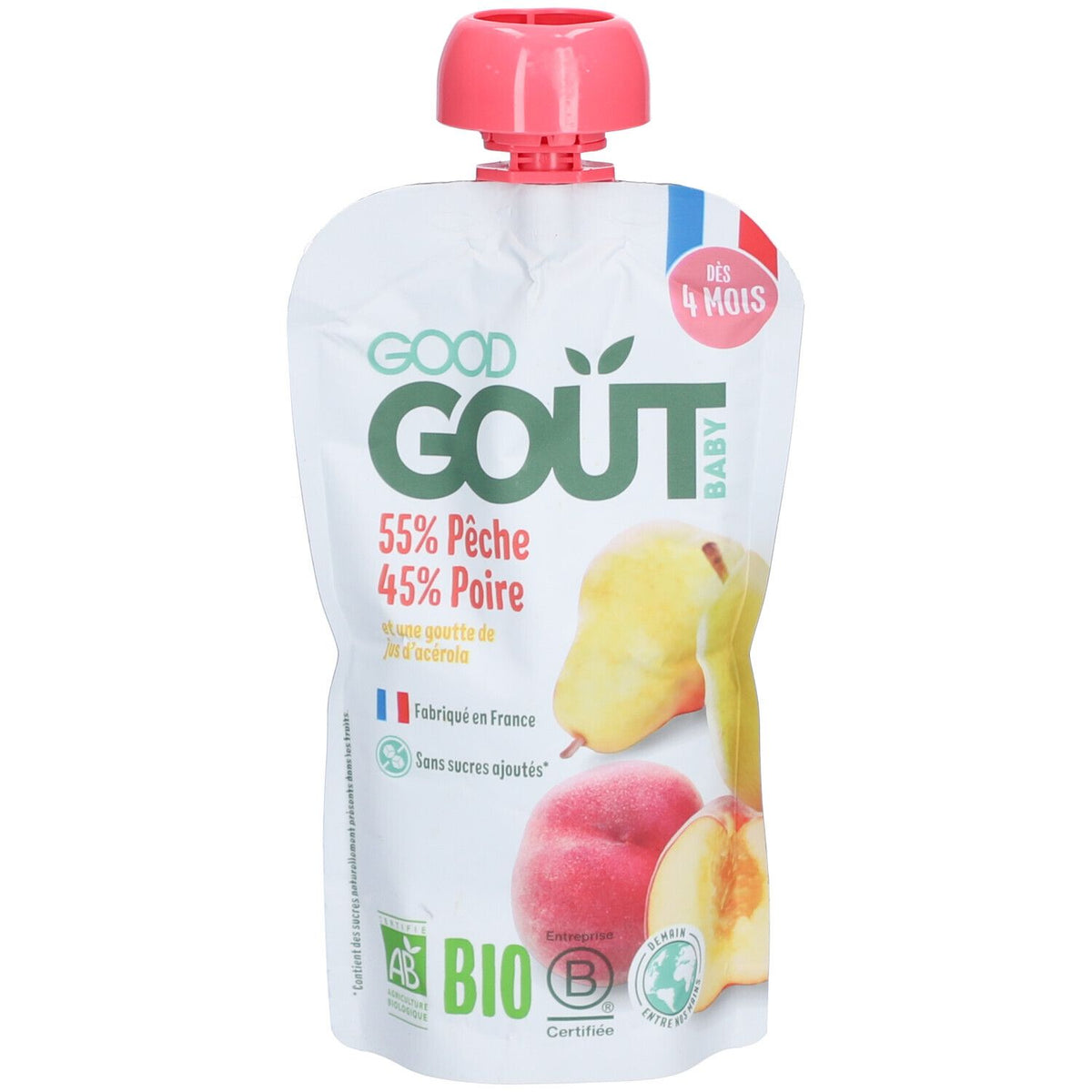 Good Goût Pêche Poire (120 g)