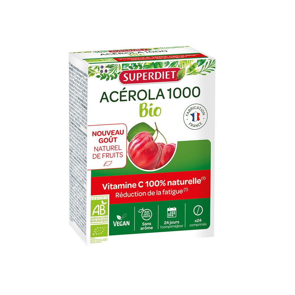 SUPER DIET Acérola 1000 Bio