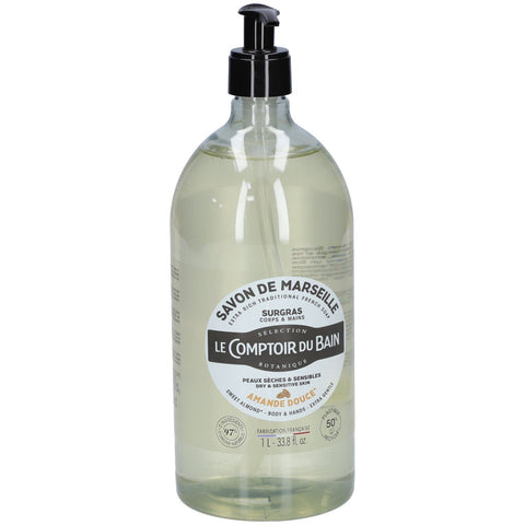 Le Comptoir du Bain Sweet Almond Replenishing Liquid Soap 1L