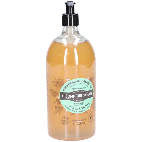 Le Comptoir du Bain Parfümiertes Duschöl Escale à Tahiti (1000 ml)
