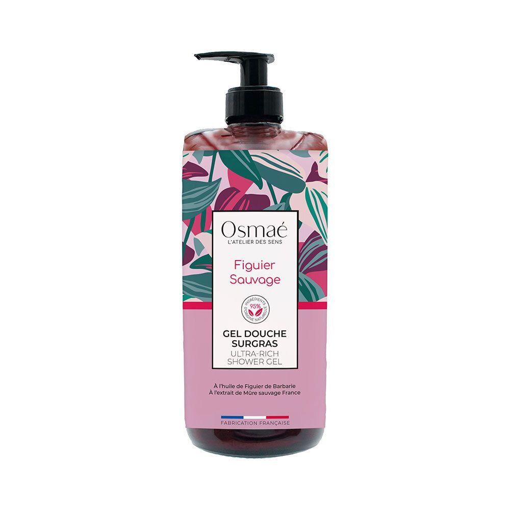Osmaé Gel douche surgras Figuier Sauvage (1000 ml)