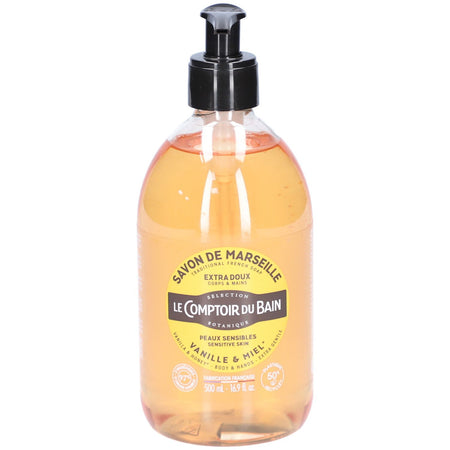 Le Comptoir du Bain Savon de Marseille Vanille-Miel (500 ml)