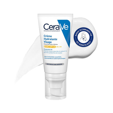 CeraVE Crème hydratante visage SPF 30 - 52 ml