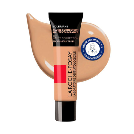 Fluide correcteur haute couvrance 16h haute correction SPF25 teinte 10 (30 ml)