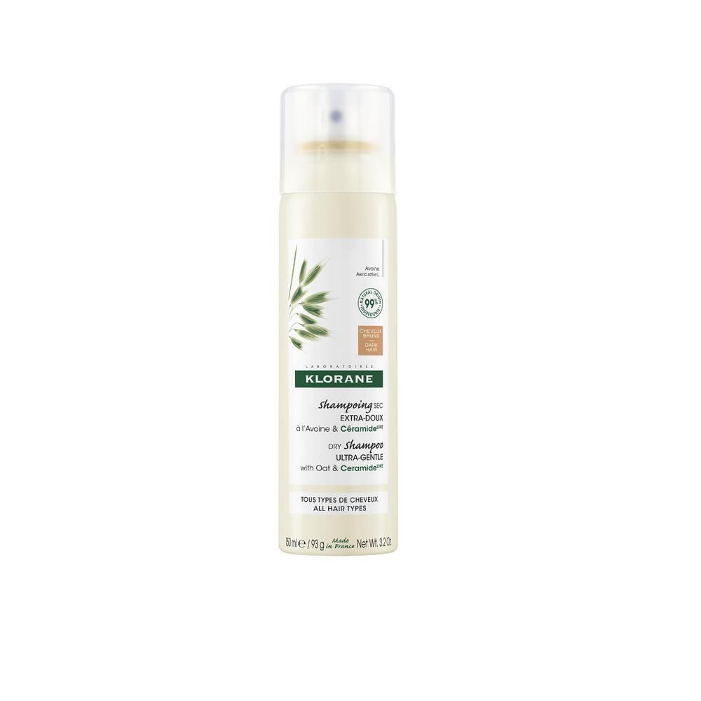 KLORANE Shampoing sec teinté EXTRA-DOUX à l'Avoine et Céramideᴸᴵᴷᴱ — 150 ml