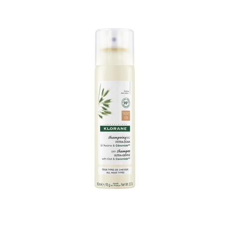 KLORANE Getöntes Trockenshampoo EXTRA-SANFT mit Hafermilch und Ceramiden — 150 ml