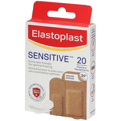 Elastoplast Sensitive White Plaster 20 units