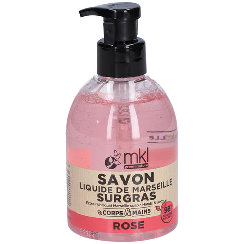MKL Green Nature Marseiller Flüssigseife surgras Rose 300ml