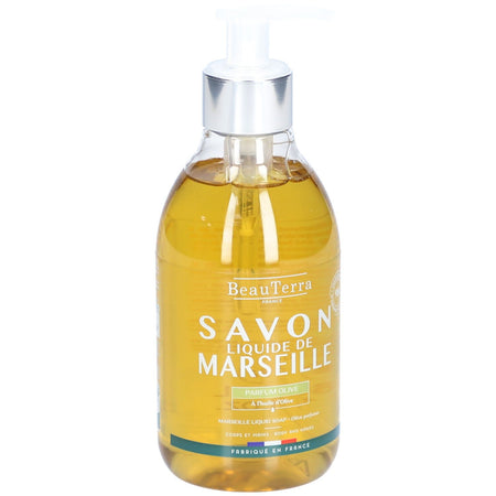 BeauTerra Savon Liquide de Marseille - Olive (300 ml)