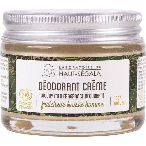 LABORATOIRE DU HAUT SEGALA Déodorant crème fraîcheur boisée homme (50 g)