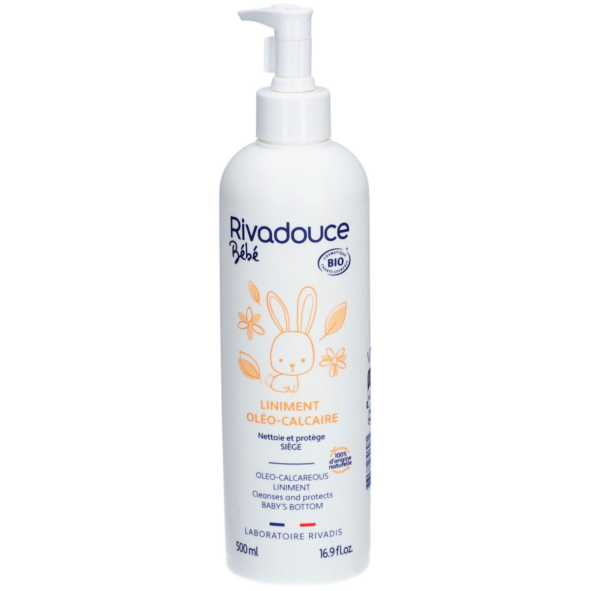 Rivadouce Bébé Liniment Oléo-Calcaire bio (500 ml)
