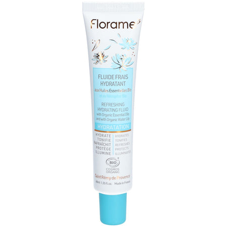 Florame Fluide frais hydratant BIO nénuphar (40 ml)