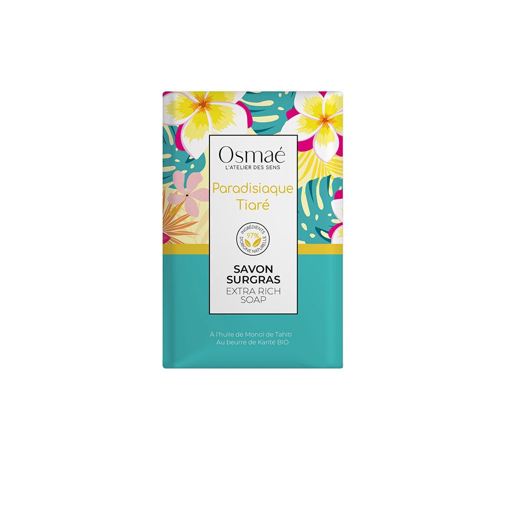 OSMAE Savon surgras Paradisiaque Tiaré (200 g)