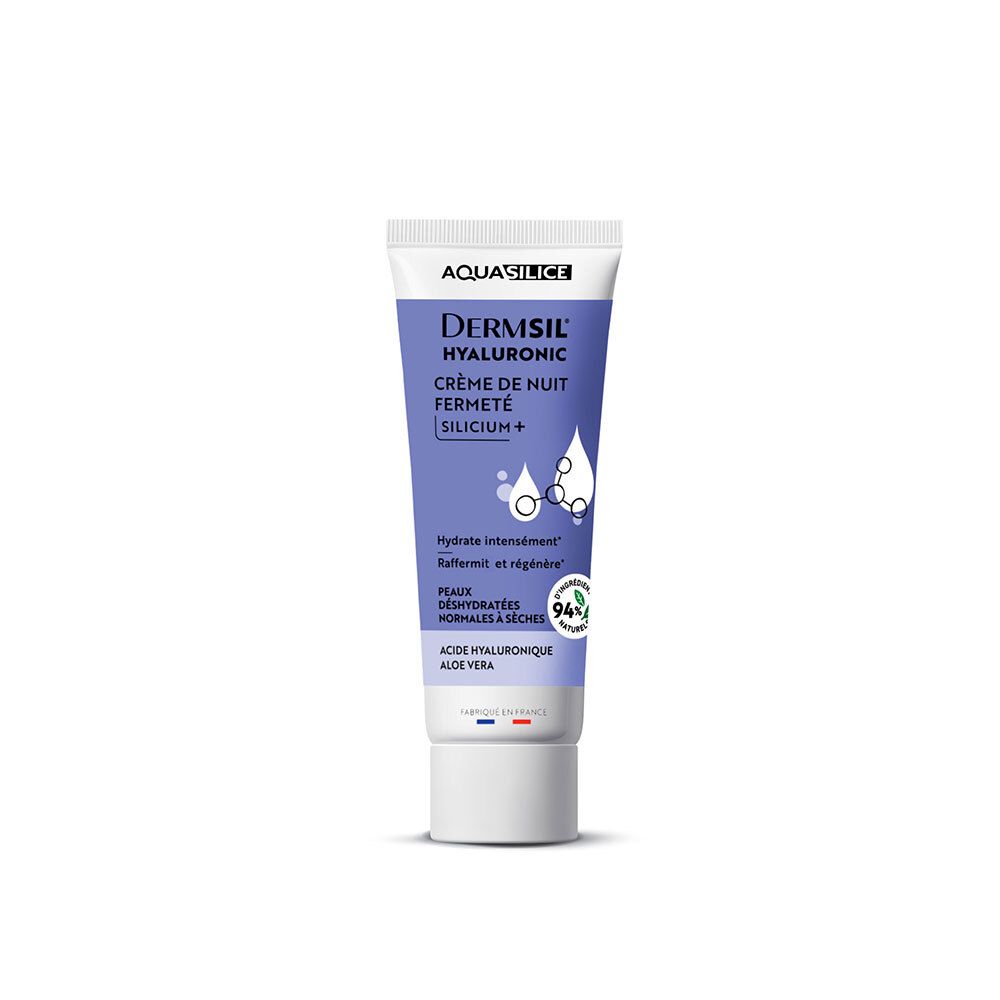 Aquasilice Dermsil Hyaluronic crème de nuit fermeté (50 ml)