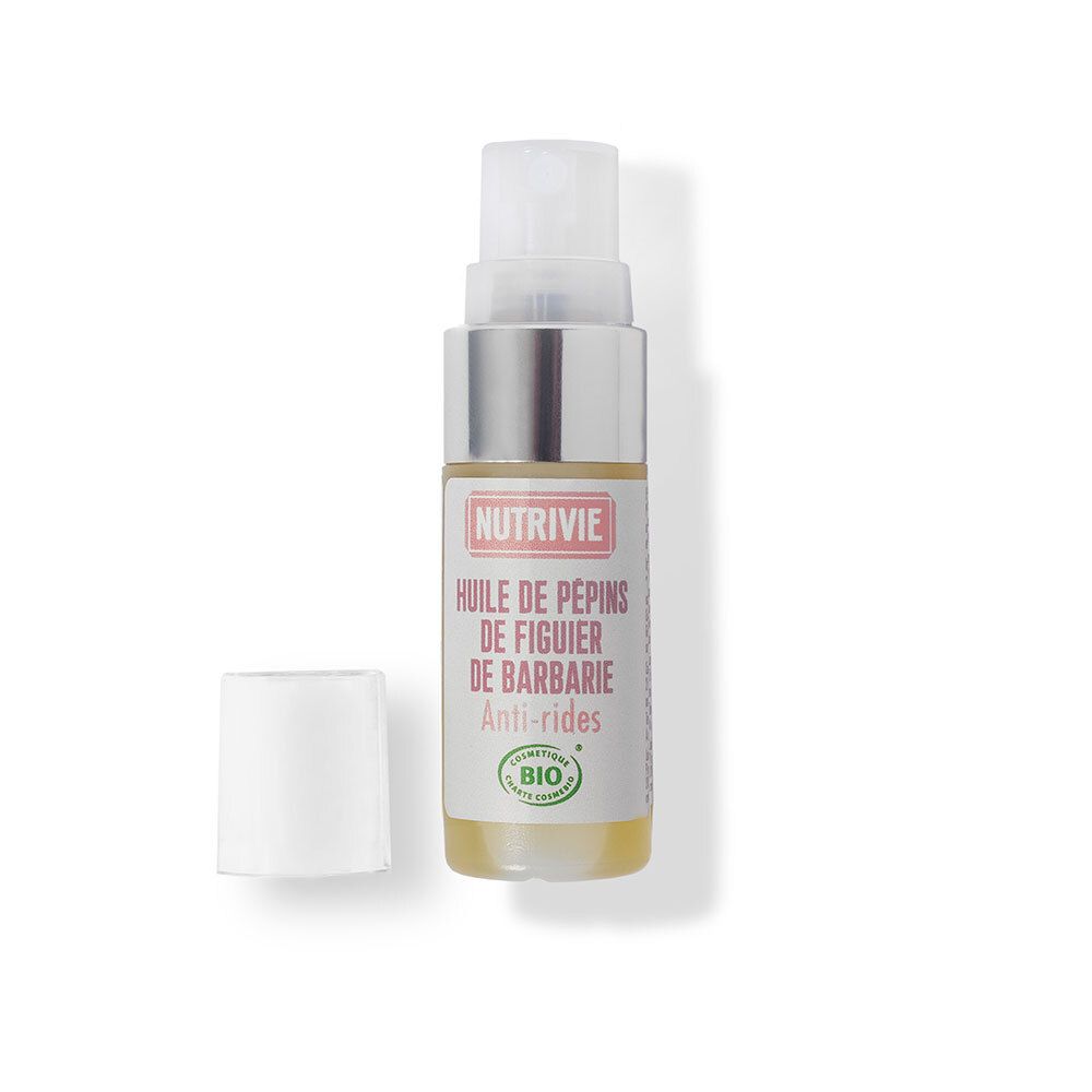 Nutrivie Huile de pépins de figuier de Barbarie Bio (15 ml)