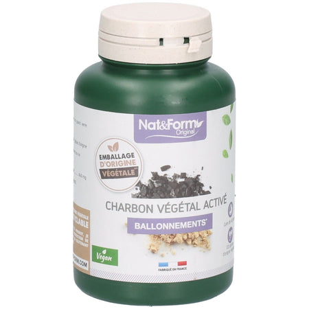 Nat&Form Original charbon végétal activé (120 pièces)