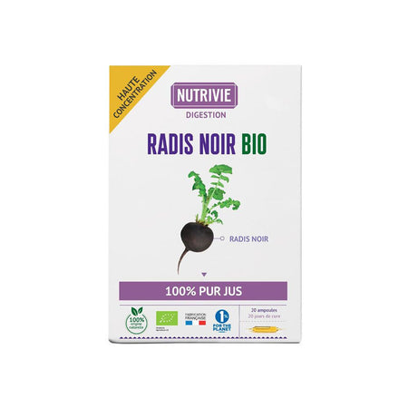 Nutrivie Radis noir bio (20 x 10 ml)