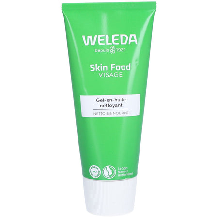 Weleda Skin Food Visage Gel-en-Huile Nettoyant (75 ml)