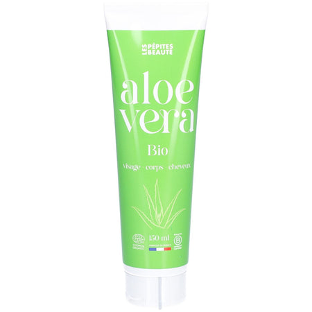 LES PÉPITES BEAUTÉ gel d’aloe vera apaisant visage, corps et cheveux — 150 ml