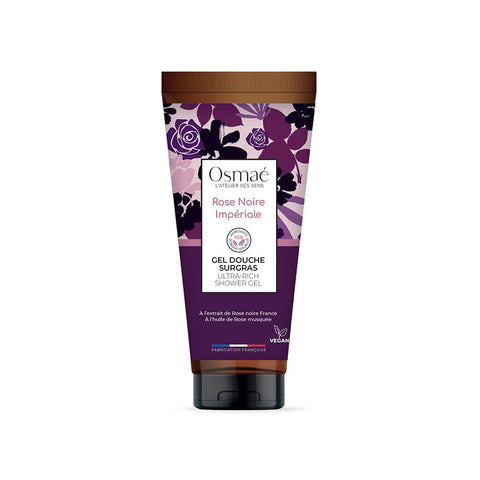 Osmaé Überfettendes Duschgel Schwarze Kaiserrose (100 ml)