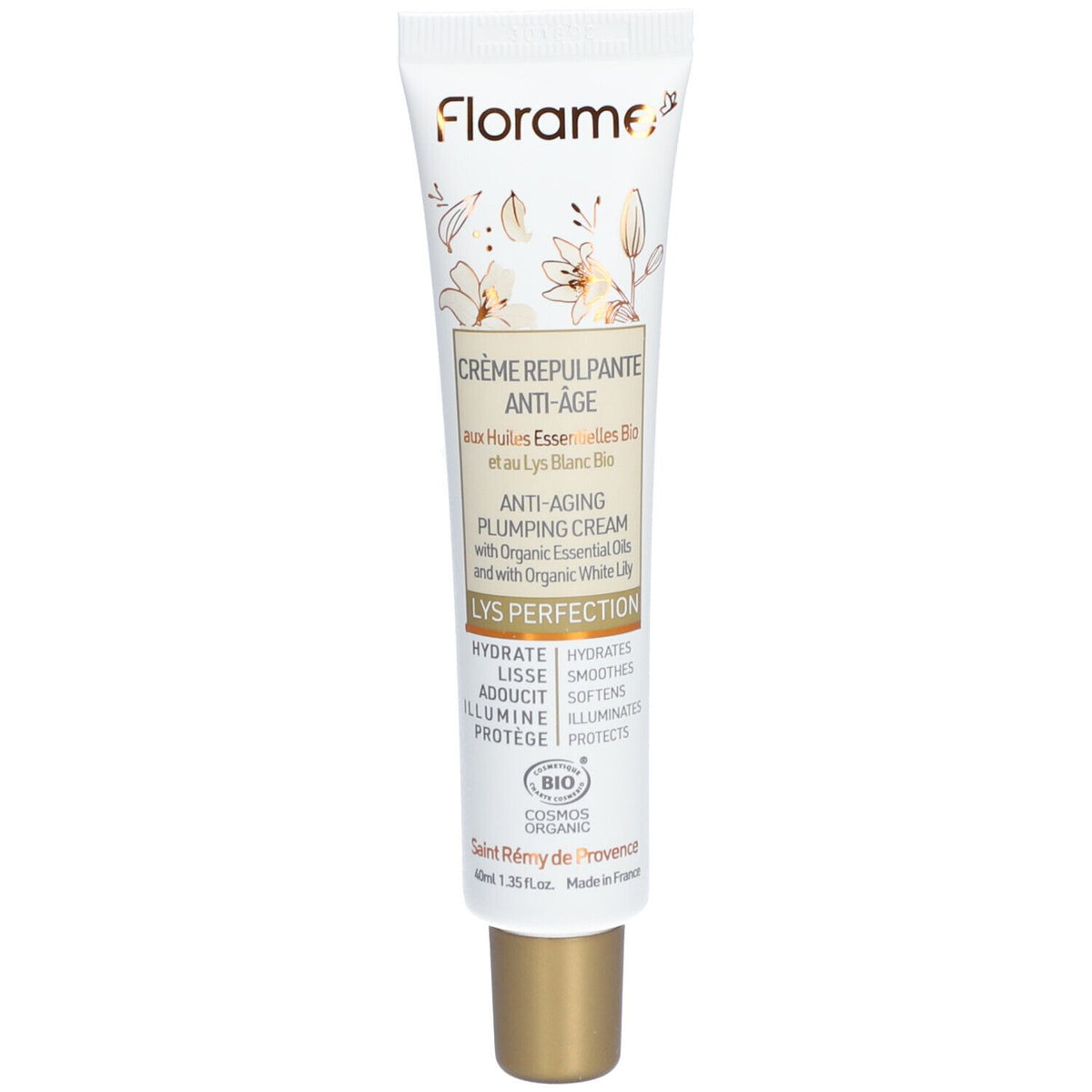 Florame Crème repulpante anti-âge BIO lys blanc (40 ml)