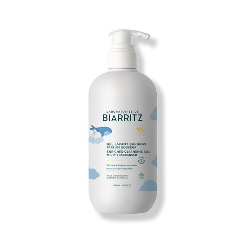 Laboratoires de Biarritz Rückfettendes Waschgel Sanfter Duft Bio (500 ml)