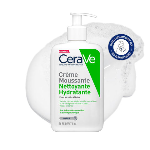 3M Feuchtigkeitsspendende Reinigungsschaumcreme für normale bis trockene Haut (473 ml)