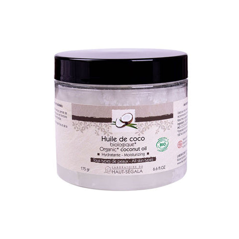 Laboratoire du Haut-Ségala Natives Bio-Kokosöl für Gesicht, Körper und Haare — 175 g