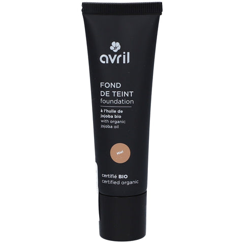 Avril Fond de teint bio - Miel (30 ml)