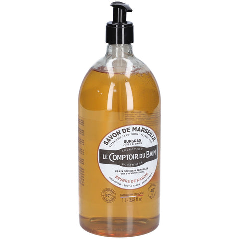 Le Comptoir du Bain Shea Butter Extra-Rich Liquid Marseille Soap (1 L)