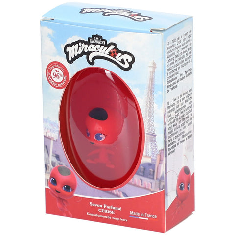 Miraculous Kirschduftseife mit Tikki-Sammelfigur – 75 g