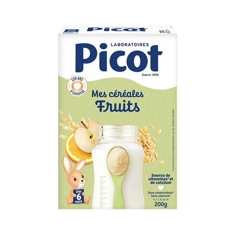 Picot Fruit-flavoured cereals - from 6 months - 200g