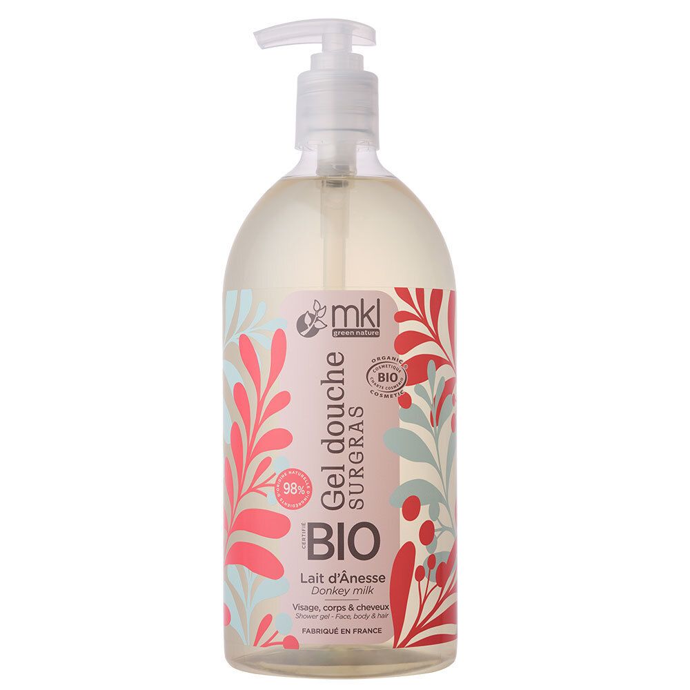 MKL Gel Douche Surgras - Lait d'Ânesse (1000 ml)
