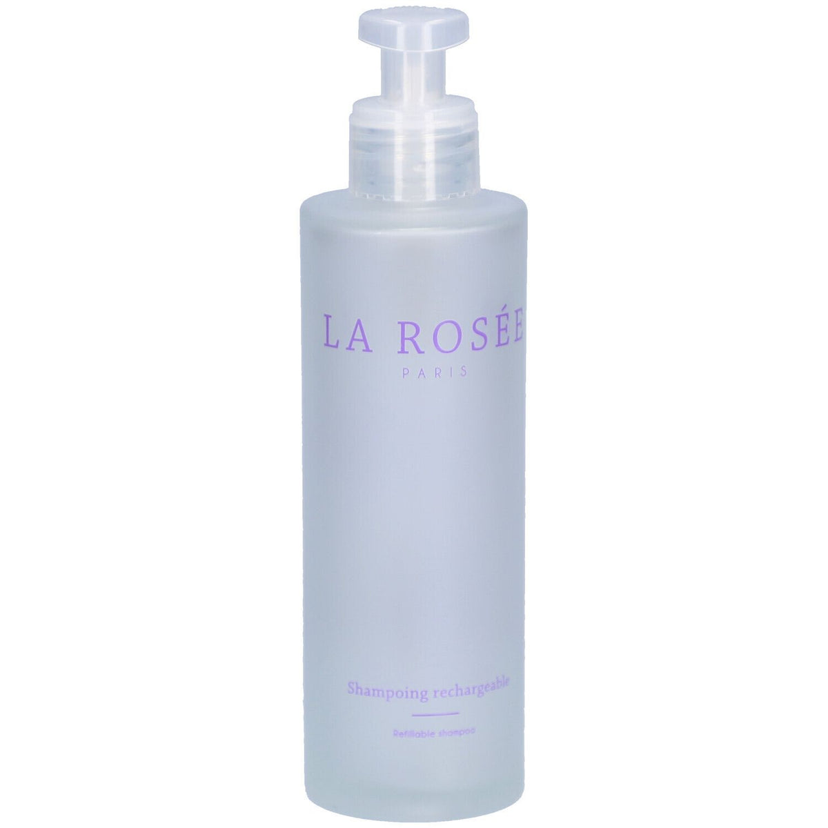 LA ROSÉE Flacon de shampoing en verre