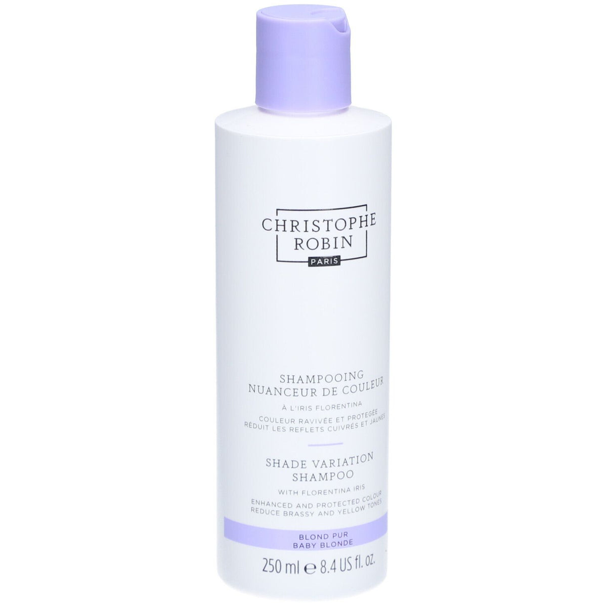 CHRISTOPHE ROBIN Shampooing Nuanceur de Couleur à l'Iris Florentina (250 ml)