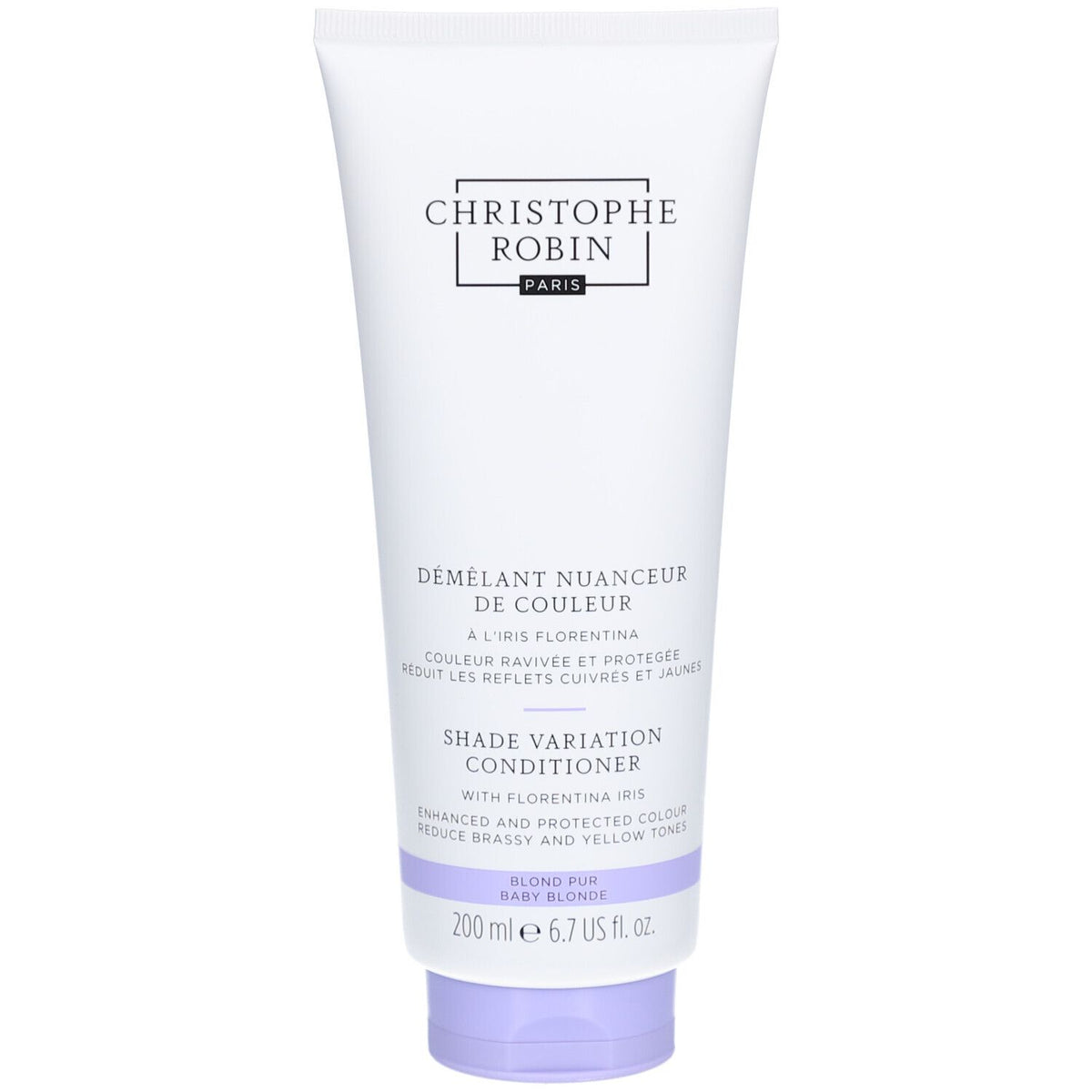 Christophe Robin Démêlant Nuanceur De Couleur à l'Iris Florentina (200 ml)