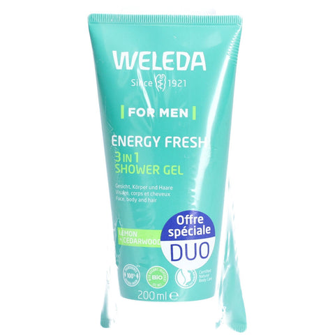 WELEDA Duschgel 3in1 Energy Fresh — 400 ml