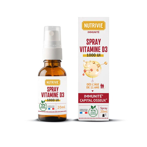 Nutrivie Spray Vitamine D3 - 1000 UI